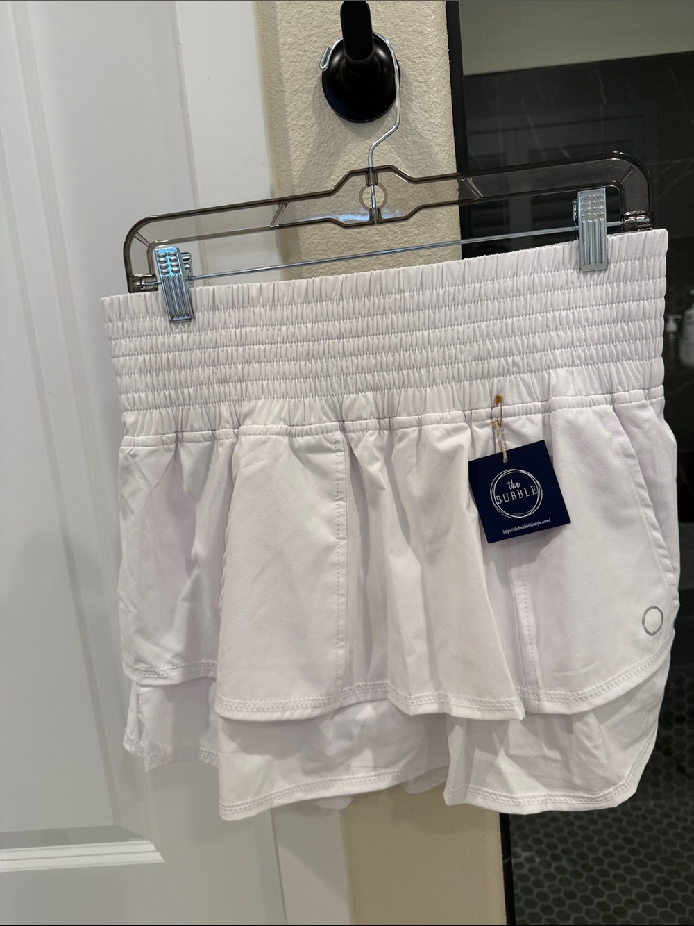The Bubble Lifestyle White Skirt
